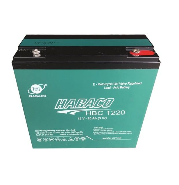  Ắc quy Habaco 12V-20AH | Mã HBC 1220 