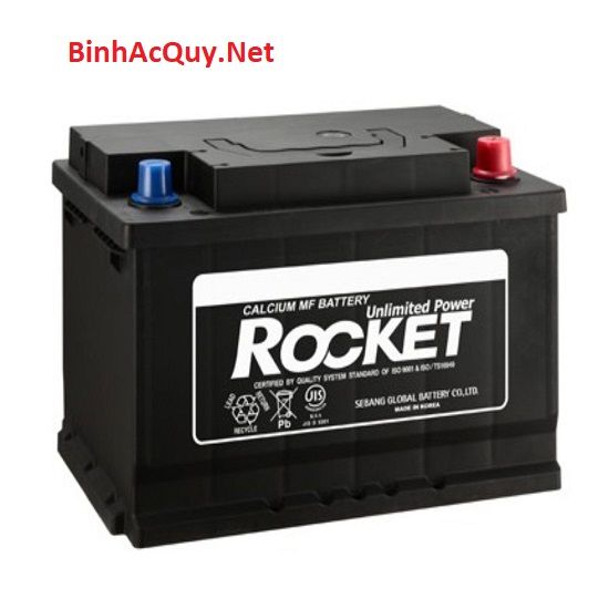  Bình ắc quy khô Rocket 12V-65AH | Mã SMF 75D23L 