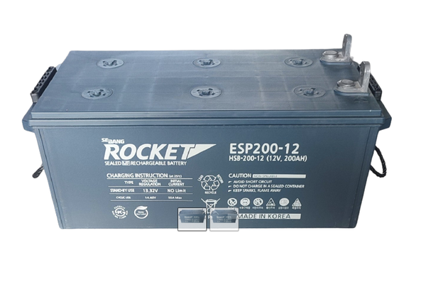  Ăc quy Rocket ESP200-12 (12V-200AH) 