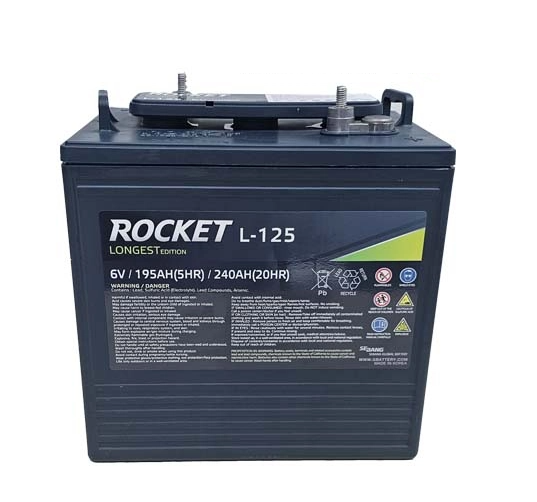  Ắc quy Rocket L-125 (6V-240AH) 