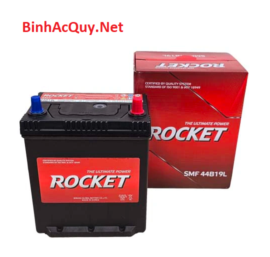  Bình ắc quy khô Rocket 12V-42Ah | Mã  SMF 44B19L 