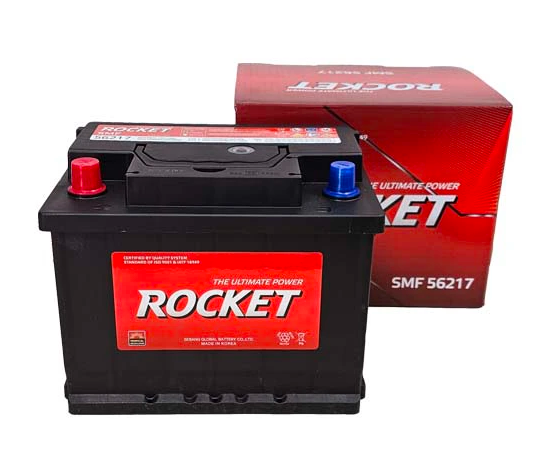  Bình Ắc quy khô Rocket 12V-62AH | Mã SMF DIN 56217R 