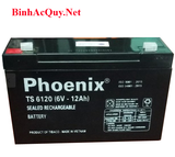  Bình ắc quy Phoenix 6V-12AH | Mã TS 6120 
