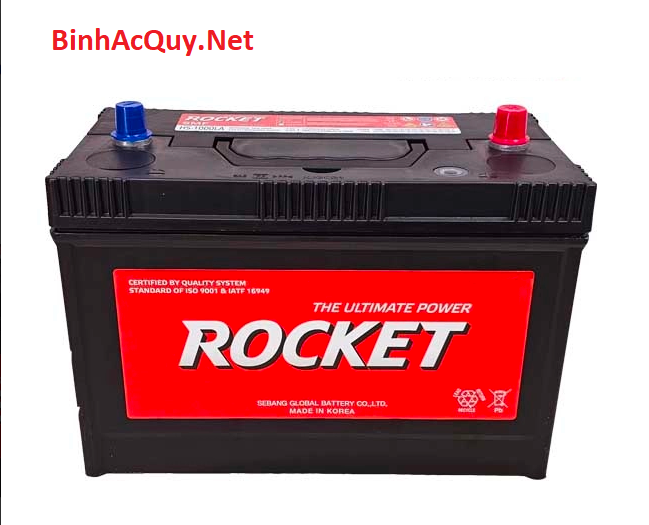  Bình ắc quy khô Rocket 12V-100AH | Mã HS-1000LA 