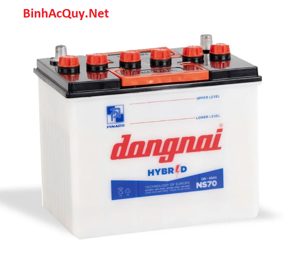  Bình ắc quy nước Đồng Nai 12V-70AH | Mã NS70 