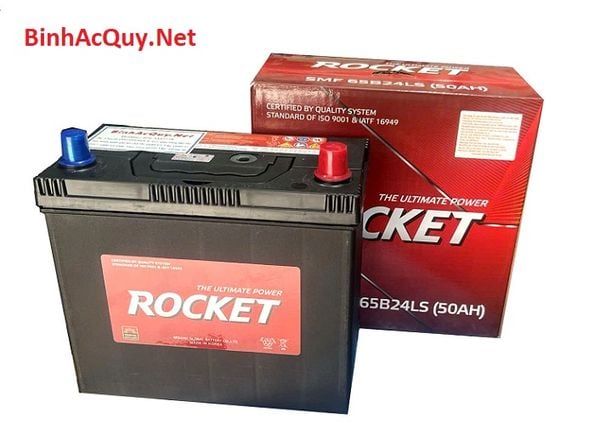 Ắc quy Rocket SMF 65B24LS (12V-50Ah) 