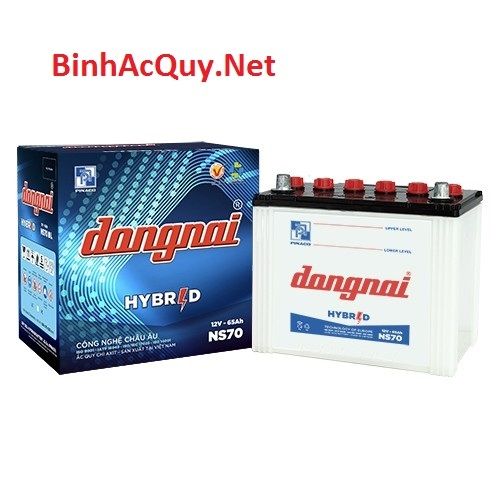  Bình ắc quy nước Đồng Nai 12V-70AH | Mã NS70 