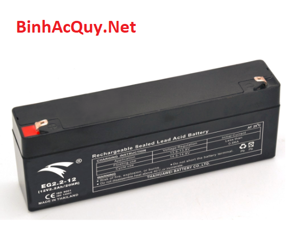  Ắc quy EG2.2-12 (12V-2.2AH) 