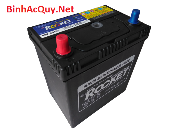  Bình ắc quy khô Rocket 12V-35AH | Mã NS40ZLS 