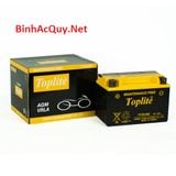  Bình ắc quy Yuasa 12V-8AH | Mã Toplite YTX9-BS 