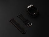  Dây da SEN Apple Watch size nhỏ (38/42mm) - Adapter Đen 