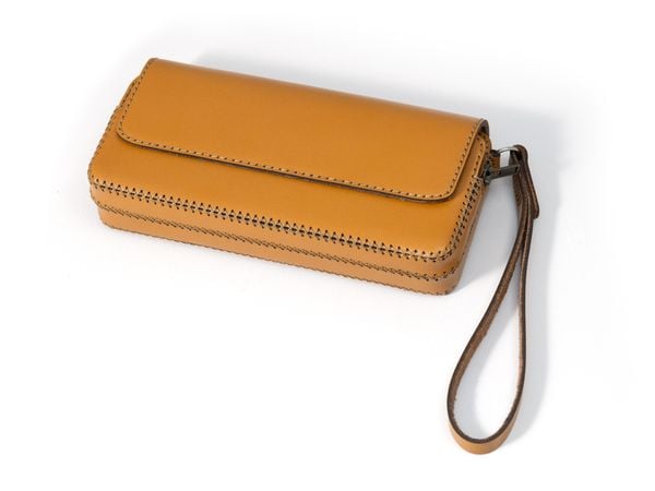  Bao da đôi dây kéo 