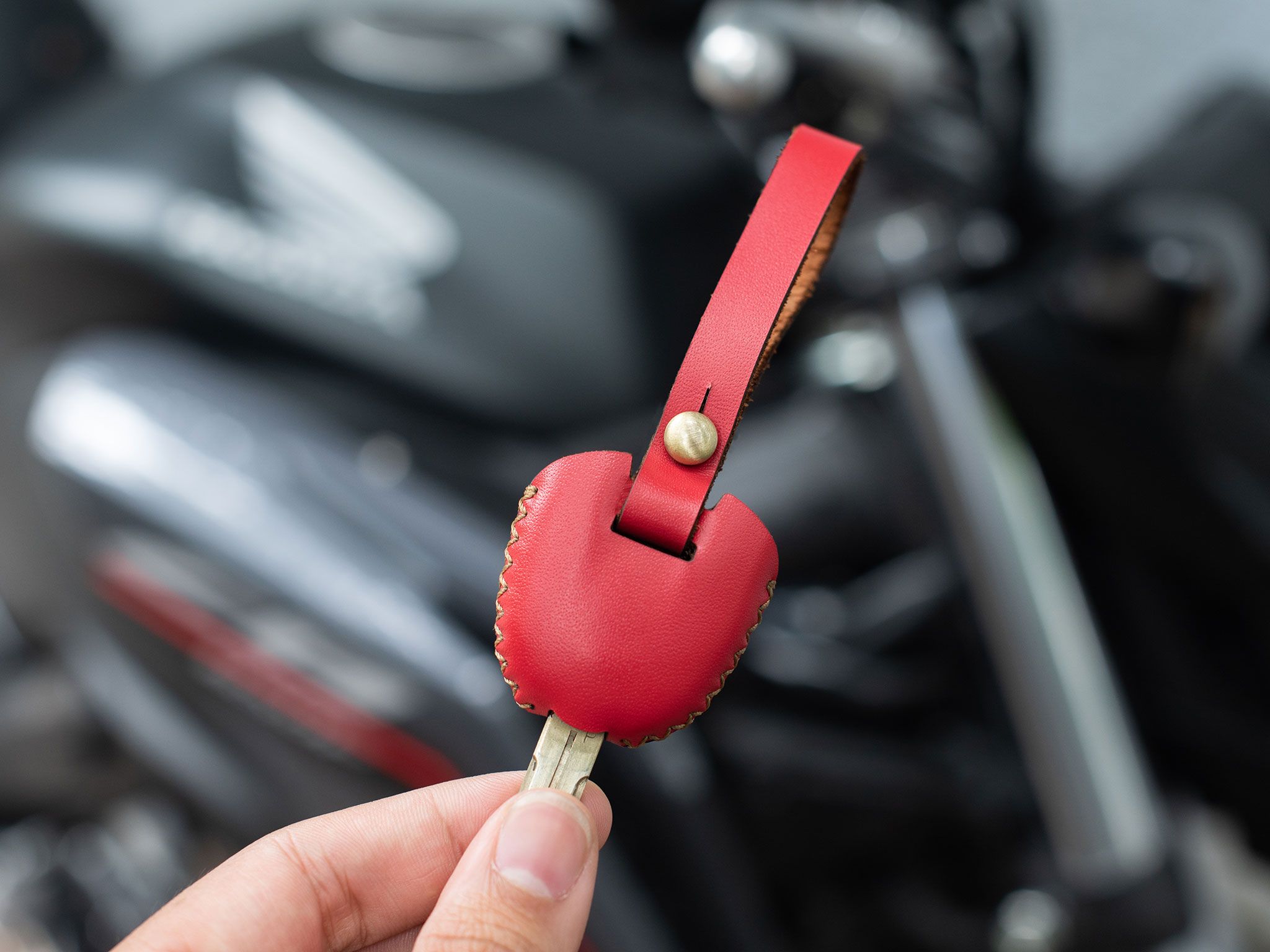  Moto Honda CBR - Bao da chìa khóa 