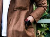  Dây da SEN Apple Watch size nhỏ (38/42mm) - Adapter Đen 