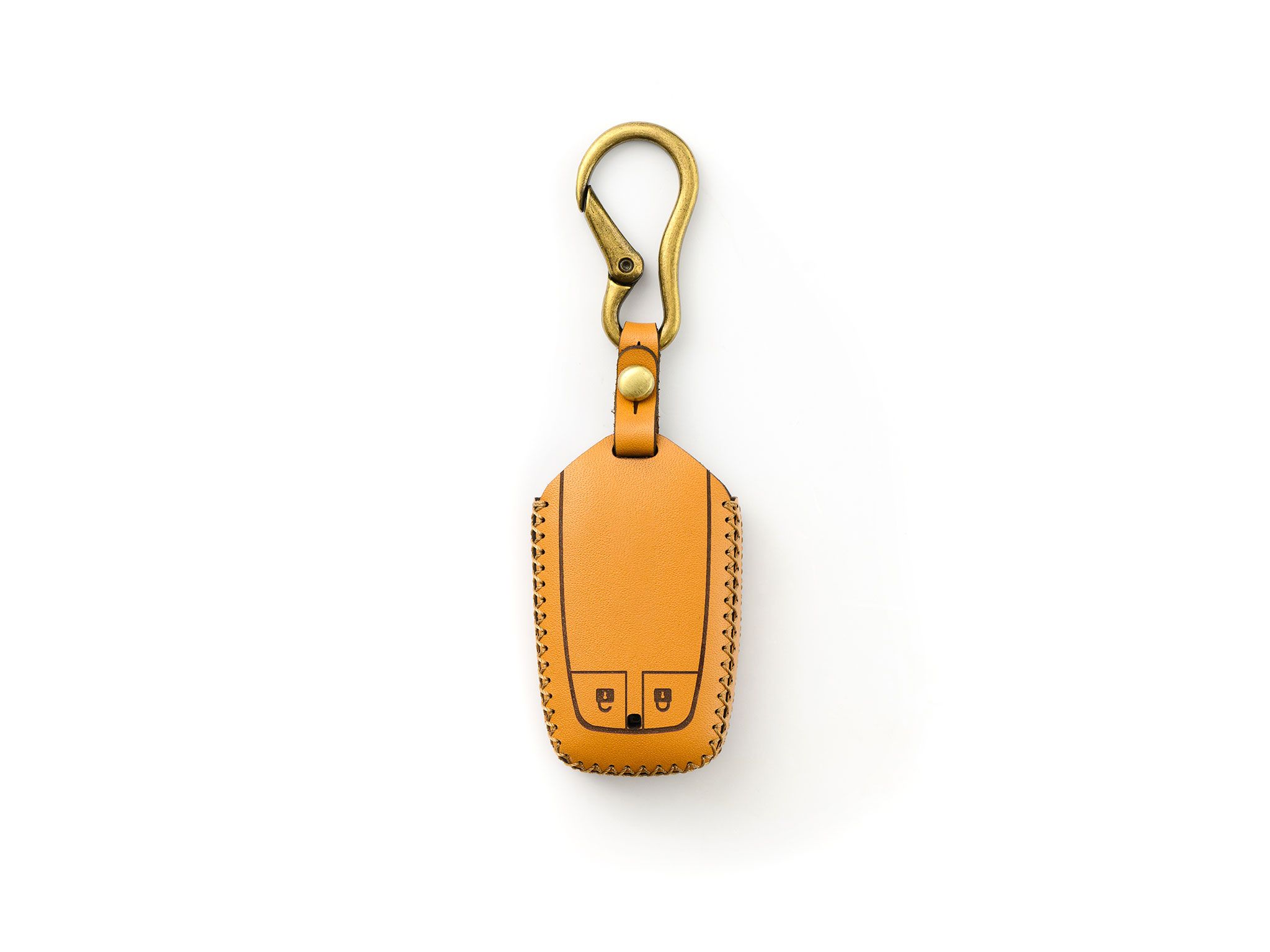  Isuzu MU-X - Bao da chìa khóa (móc carabiner) 