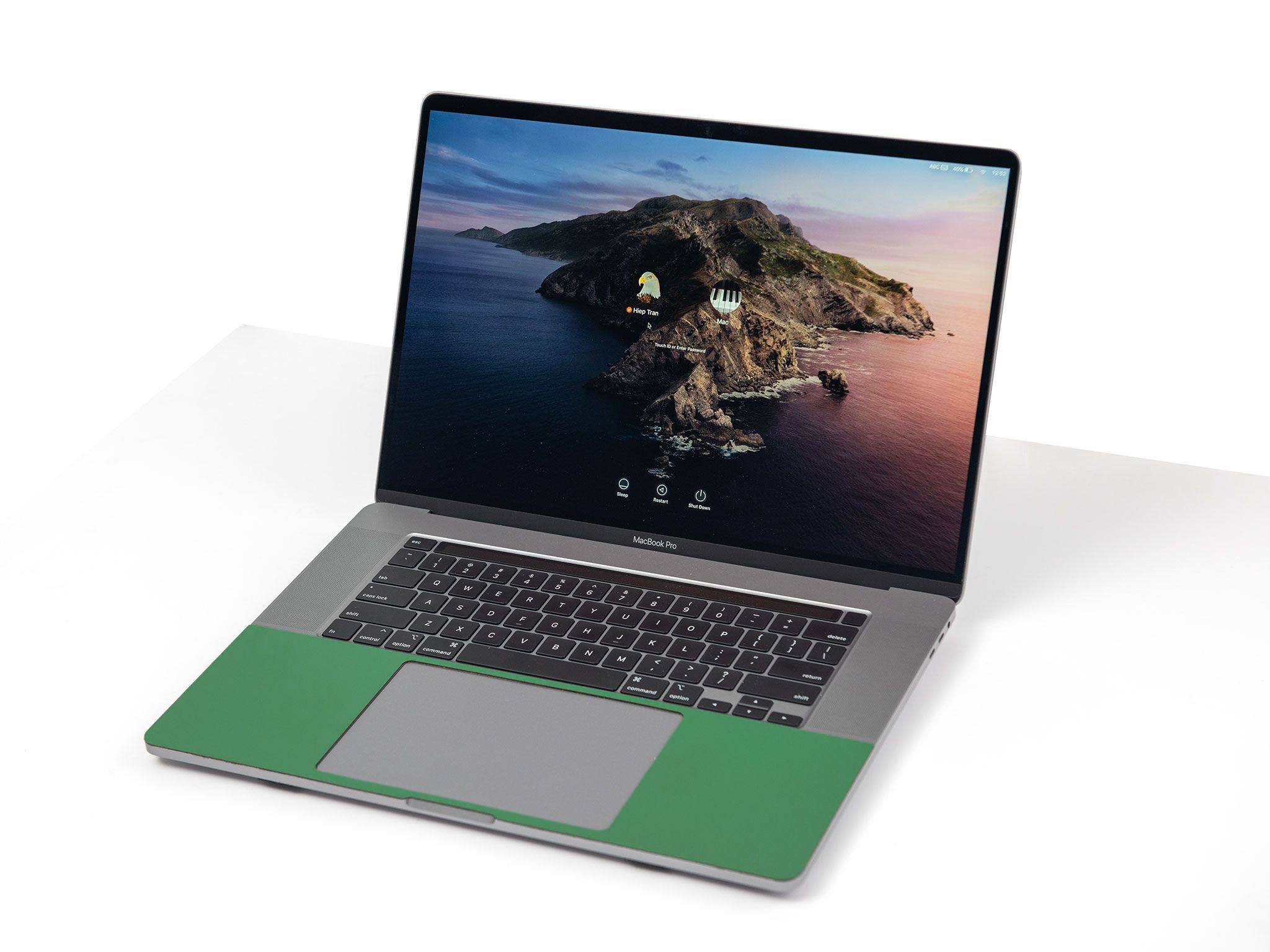  Macbook Pro 16″ (2019) - Dán da lót tay 