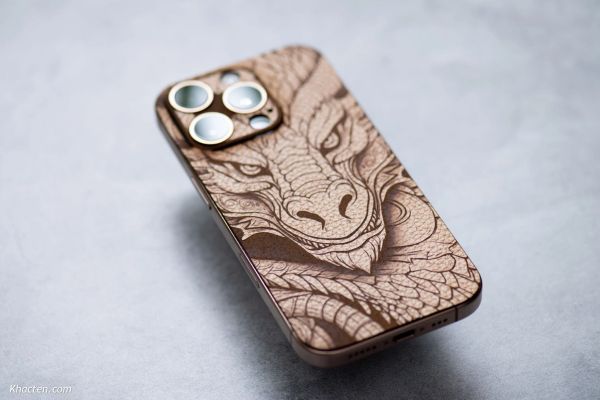  iPhone 16 Series - Dán da khắc Rồng 