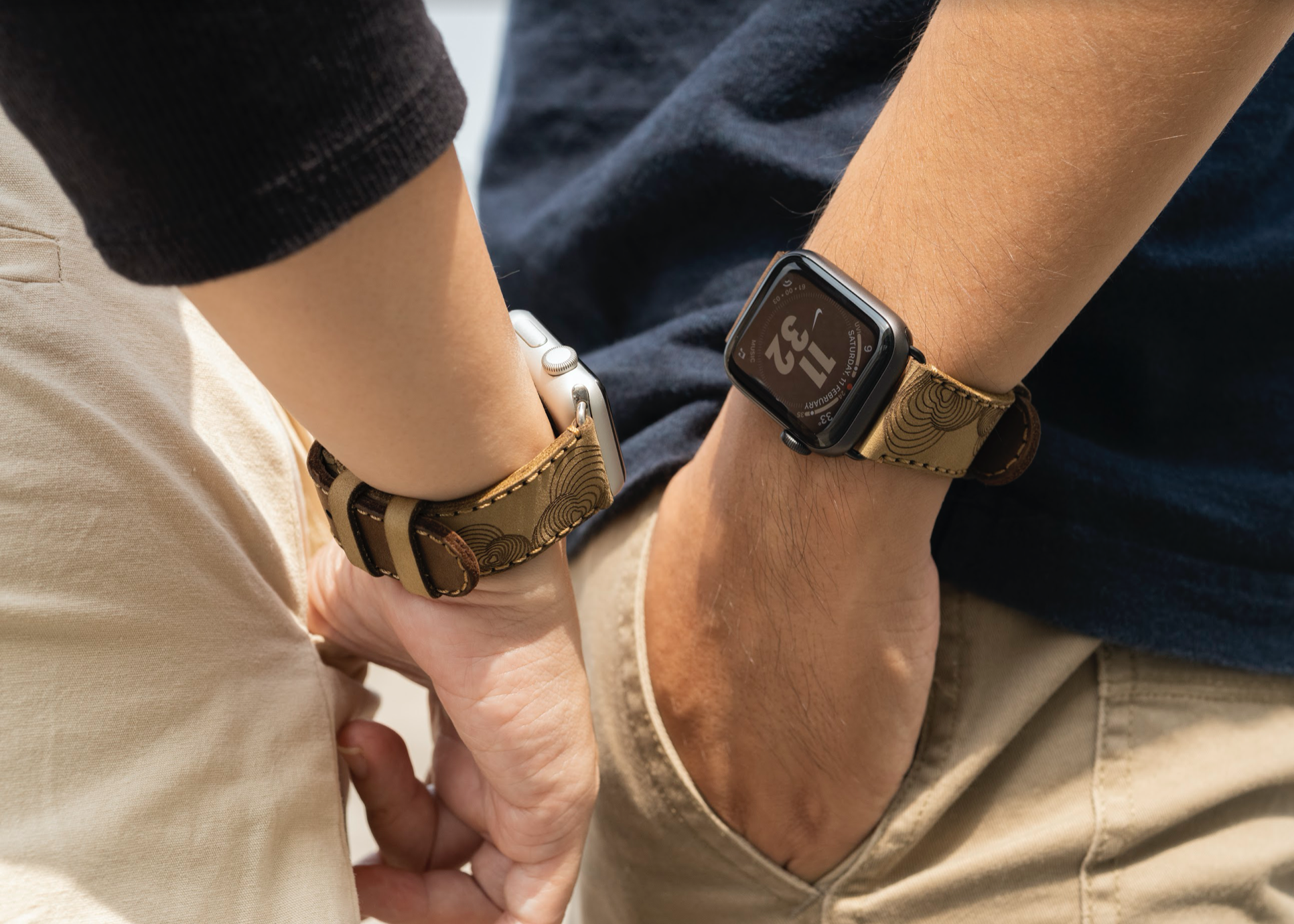  Dây da SEN Apple Watch Couple 