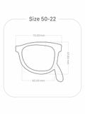  Bao da SEN Rayban Folding Wayfarer - Bao da đựng kính 