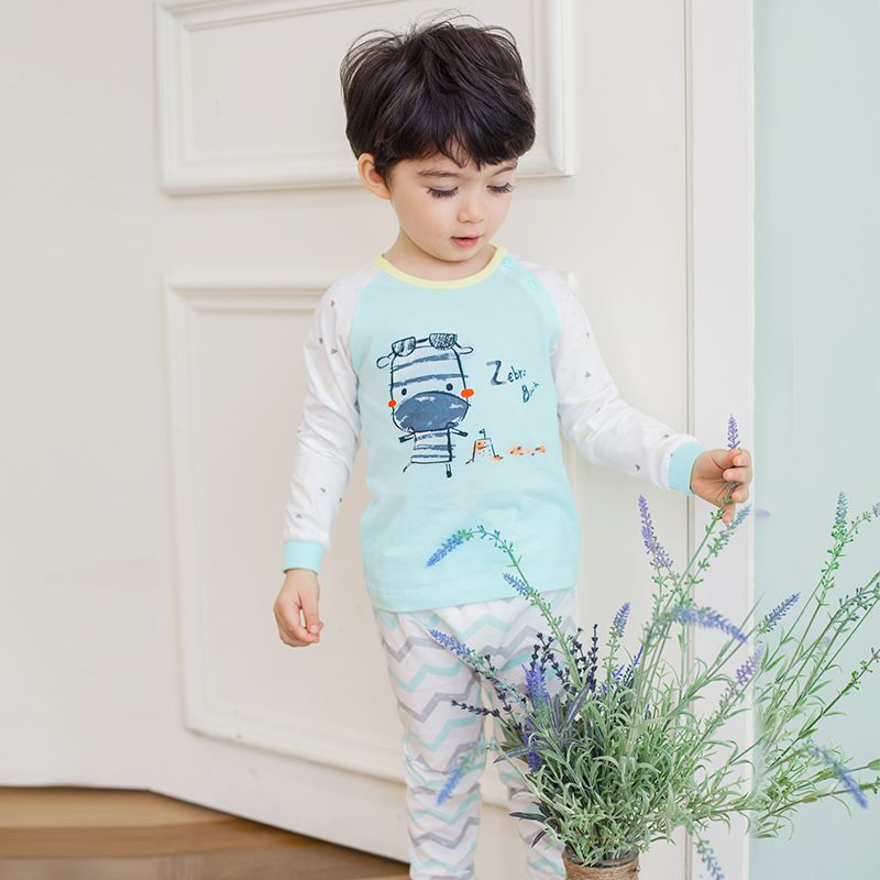 Bộ đồ dài cotton mịn bé trai U1058