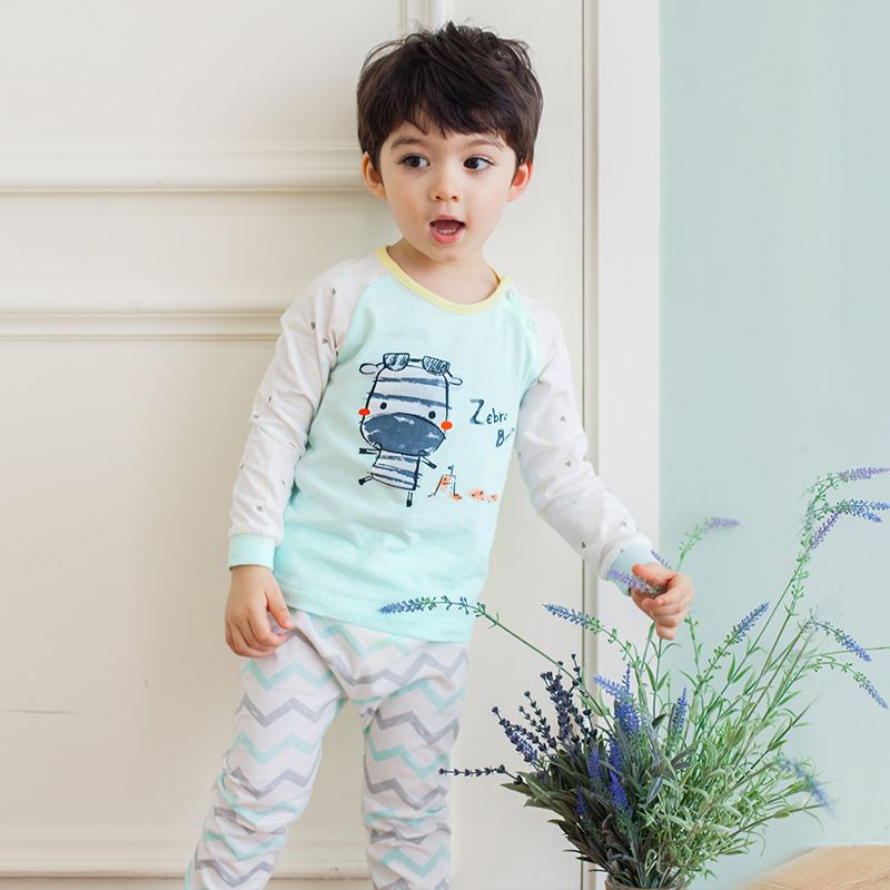 Bộ đồ dài cotton mịn bé trai U1058
