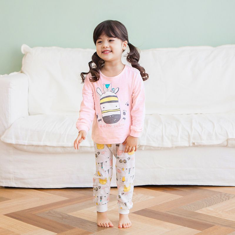 Bộ đồ dài cotton mịn bé gái U1059