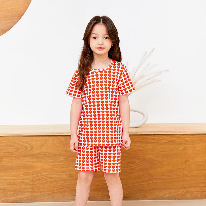 Bộ đồ ngắn cotton mịn bé gái U3124