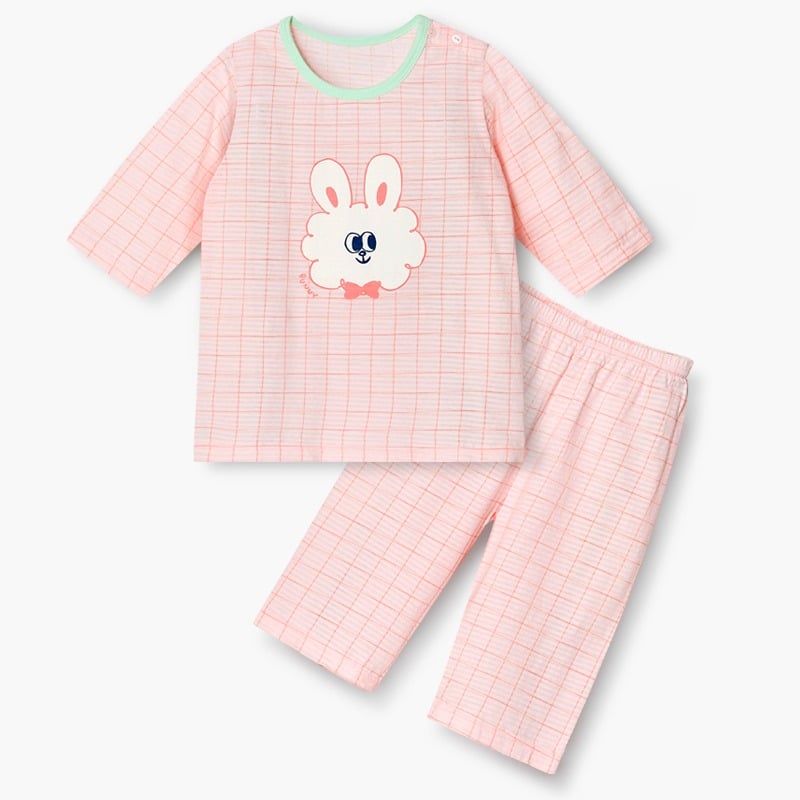 Bộ đồ lửng cotton giấy bé gái U2134