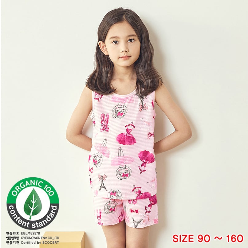 [Lẻ size] Bộ đồ ba lỗ cotton cho bé trai và bé gái lẻ size U8009