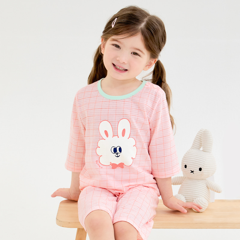 Bộ đồ lửng cotton giấy bé gái U2134