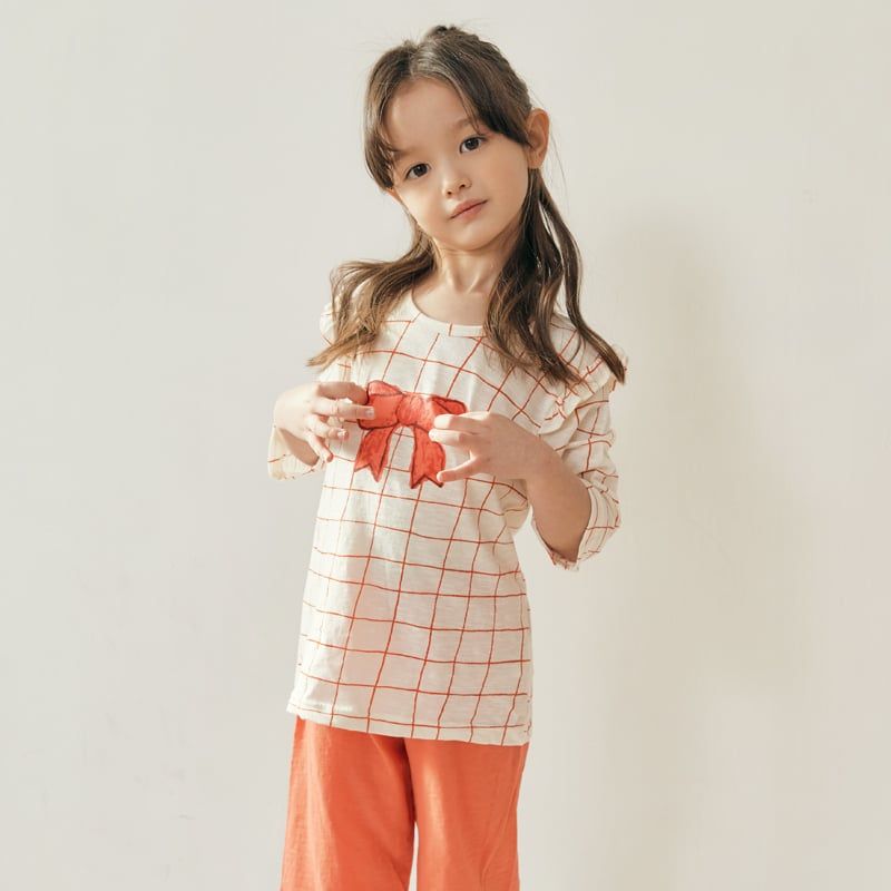 Bộ đồ lửng cotton mịn bé gái U2070