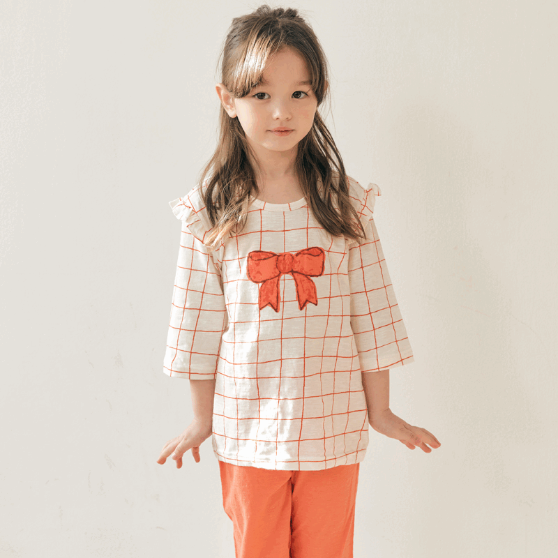 [Lẻ size] Bộ đồ lửng cotton cho bé trai và bé gái lẻ size U8003
