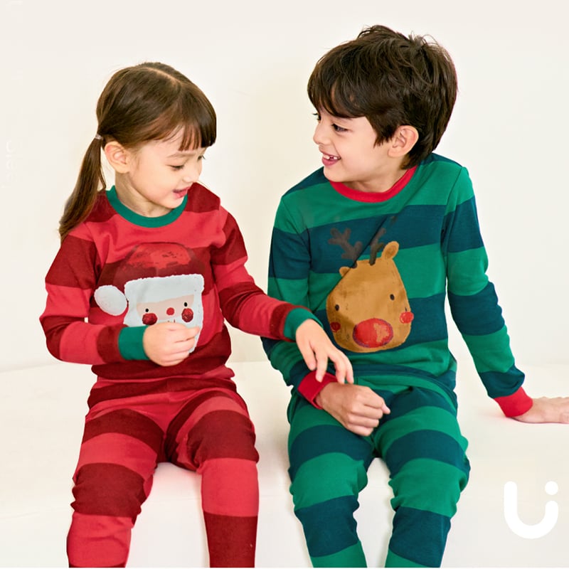 Bộ đồ dài dáng ôm cotton mịn bé trai U1107