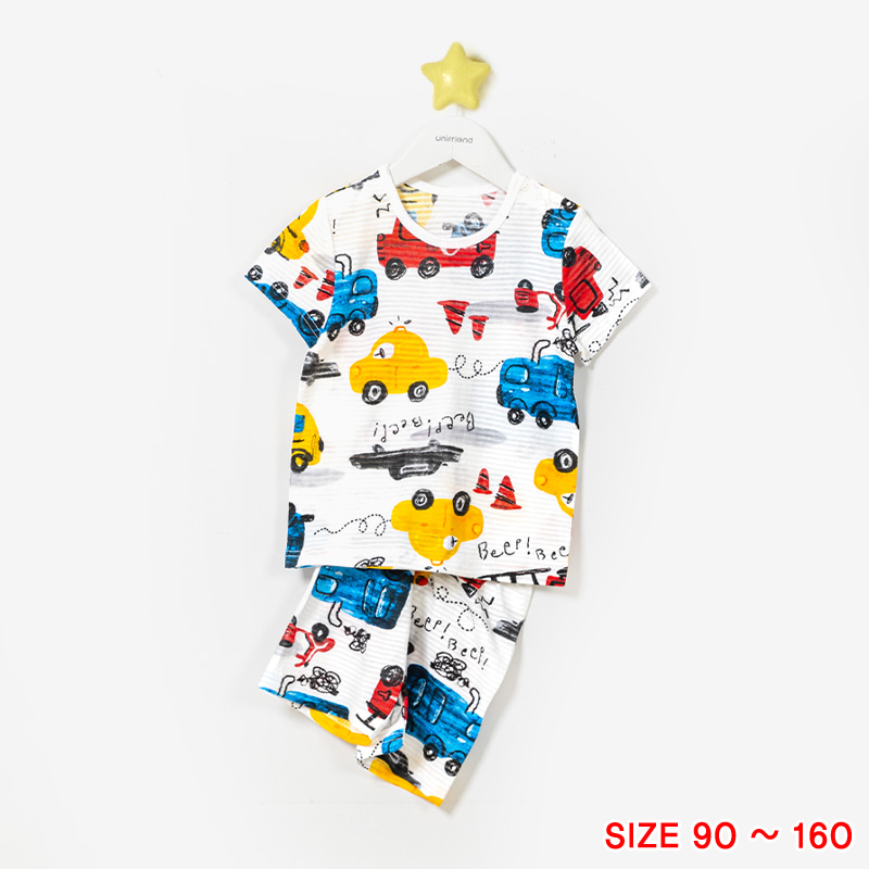 [Lẻ size] Bộ đồ ngắn cotton cho bé trai và bé gái lẻ size U8002