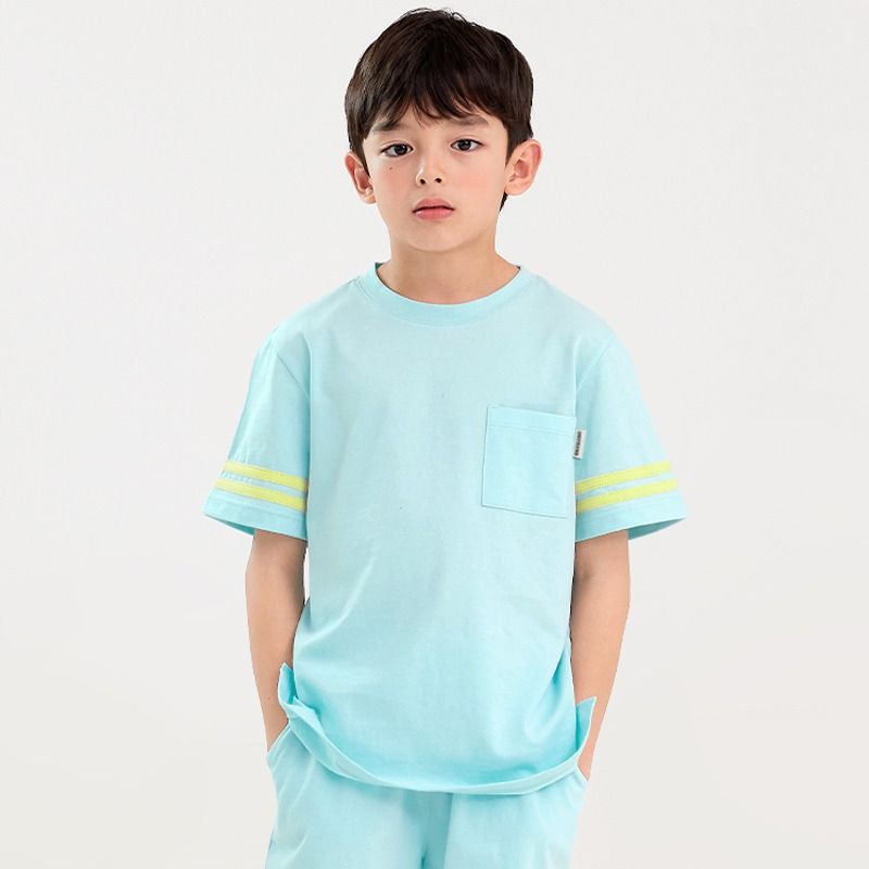 Bộ đồ ngắn cotton mịn bé trai và bé gái U3156