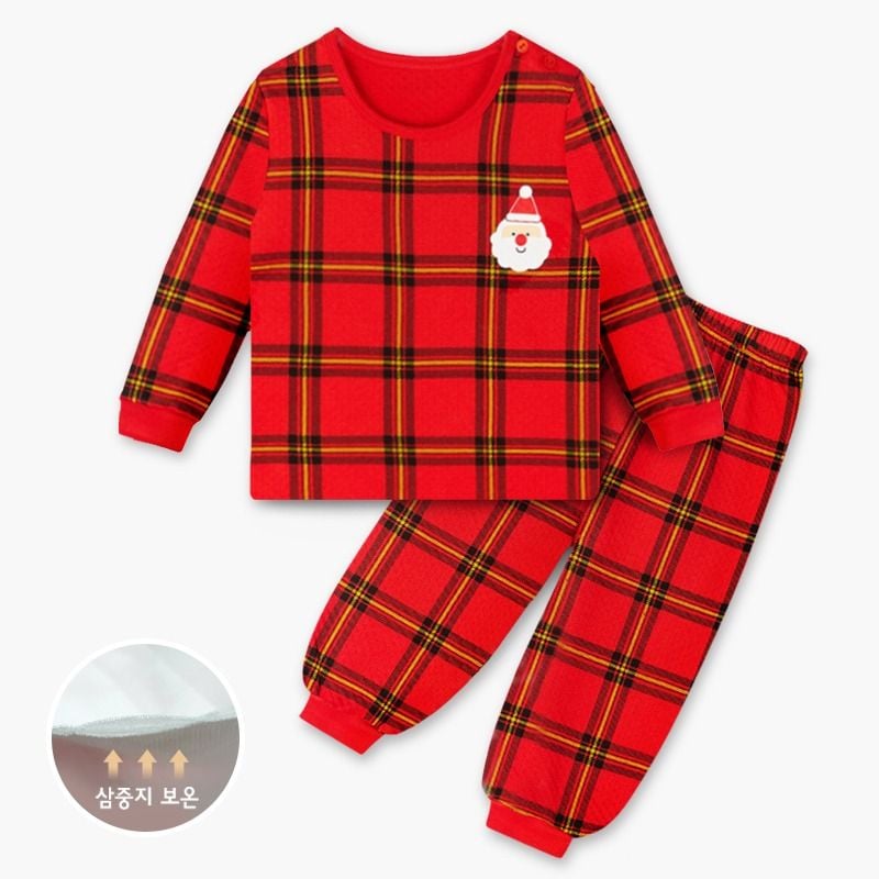 Bộ đồ dài chần bông 3 lớp cho bé trai và bé gái U1170