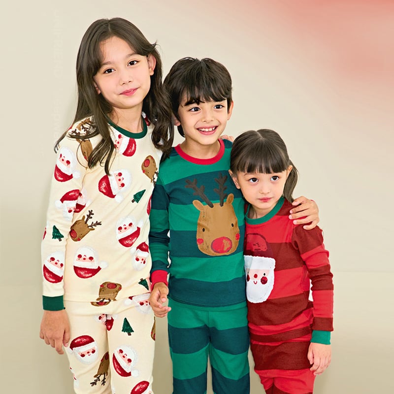 Bộ đồ dài dáng ôm cotton mịn bé trai U1107