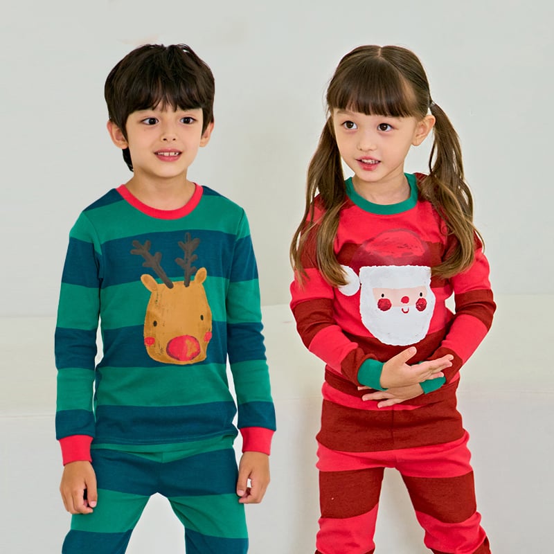 Bộ đồ dài dáng ôm cotton mịn bé trai U1107
