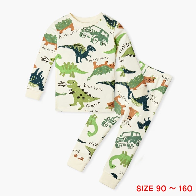 Bộ đồ dài dáng ôm cotton mịn bé trai U1019