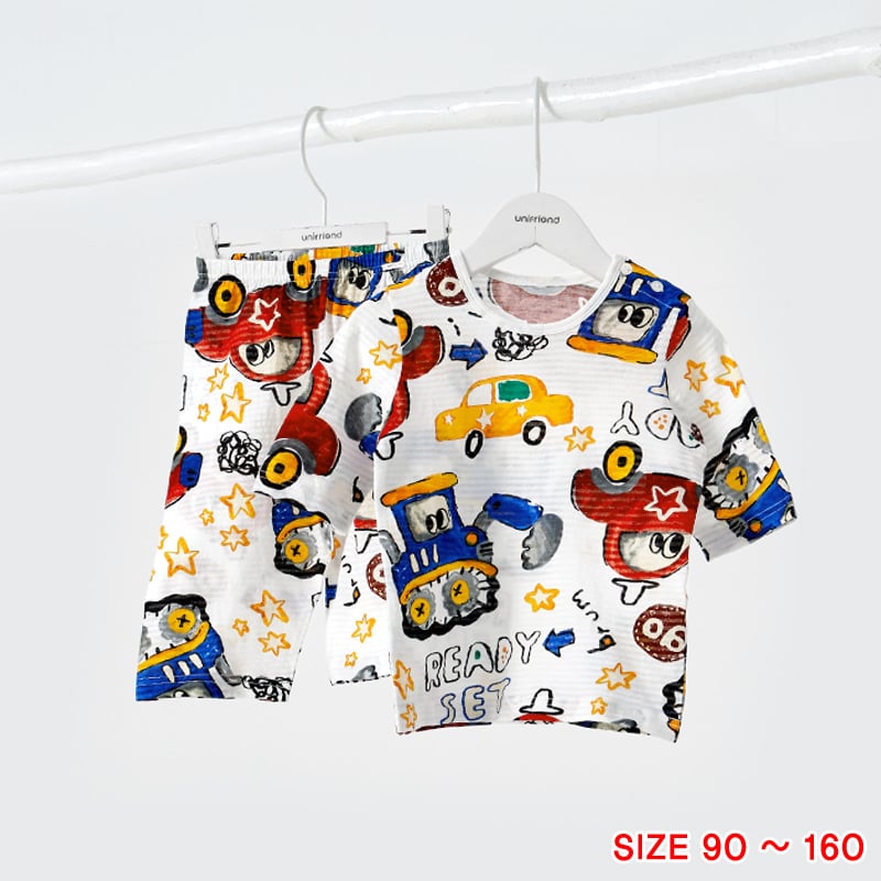 Bộ đồ lửng cotton giấy bé trai U2141