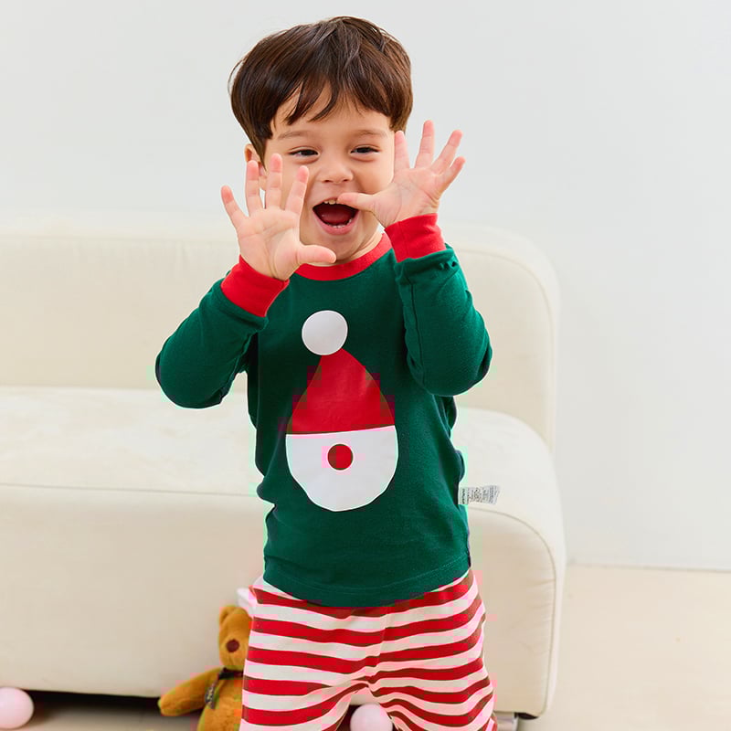 Bộ đồ dài dáng ôm cotton mịn bé trai và bé gái U1158
