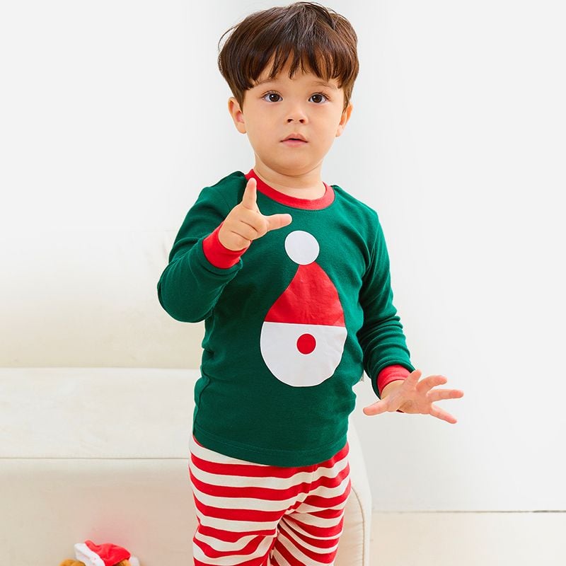 Bộ đồ dài dáng ôm cotton mịn bé trai và bé gái U1158