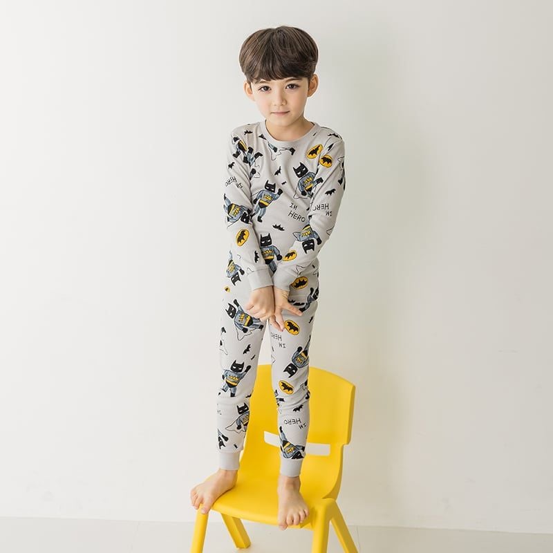 Bộ đồ dài dáng ôm cotton mịn bé trai U1154