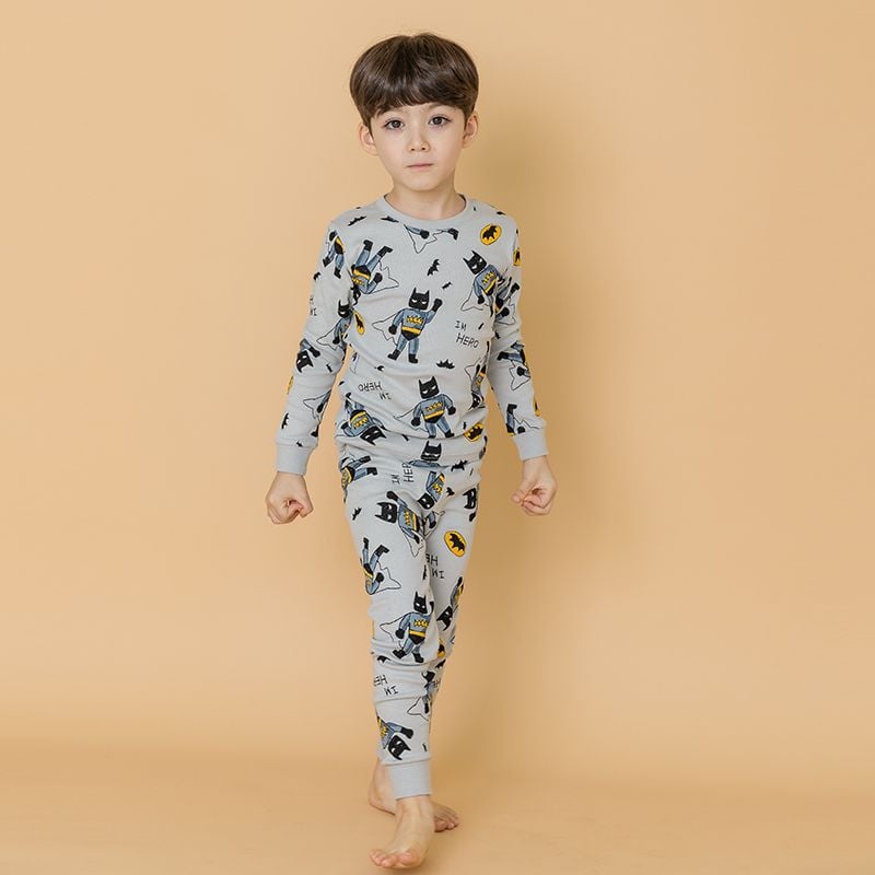 Bộ đồ dài dáng ôm cotton mịn bé trai U1154