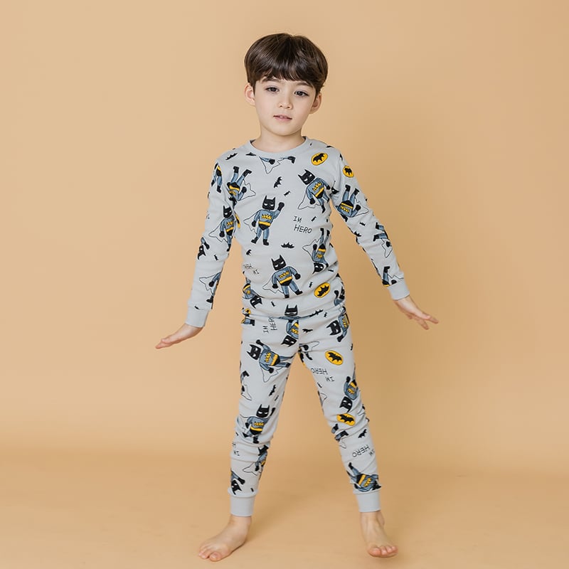 Bộ đồ dài dáng ôm cotton mịn bé trai U1154