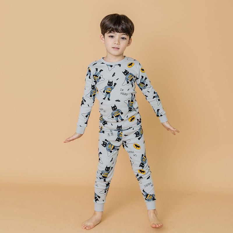 Bộ đồ dài dáng ôm cotton mịn bé trai U1154