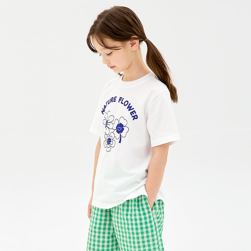 Bộ đồ ngắn cotton mịn bé gái U3214