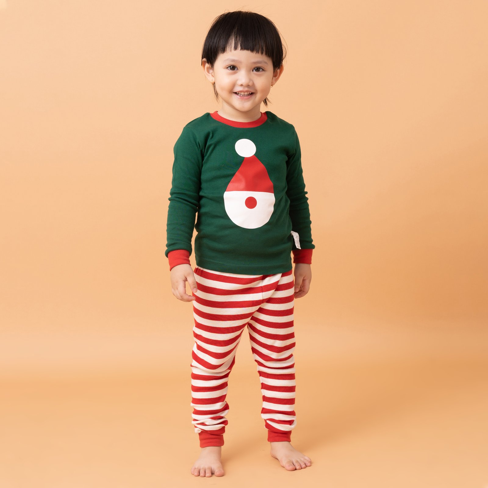 Bộ đồ dài dáng ôm cotton mịn bé trai và bé gái U1158