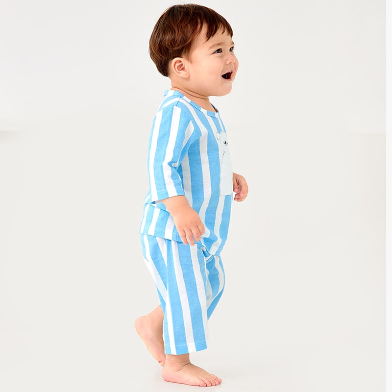 Bộ đồ lửng cotton mịn bé trai và bé gái U2159