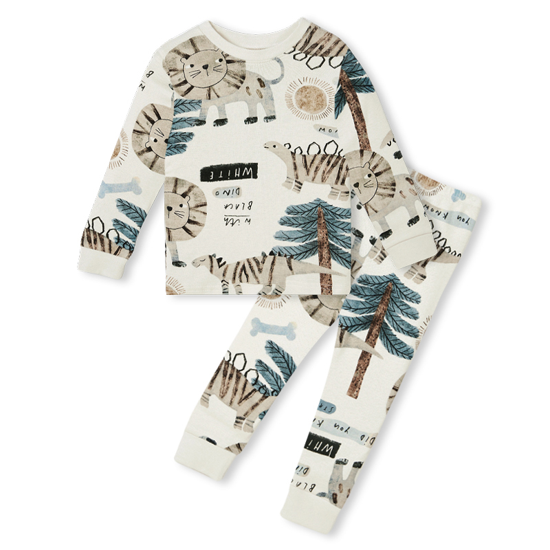 Bộ đồ dài dáng ôm cotton mịn bé trai U1074